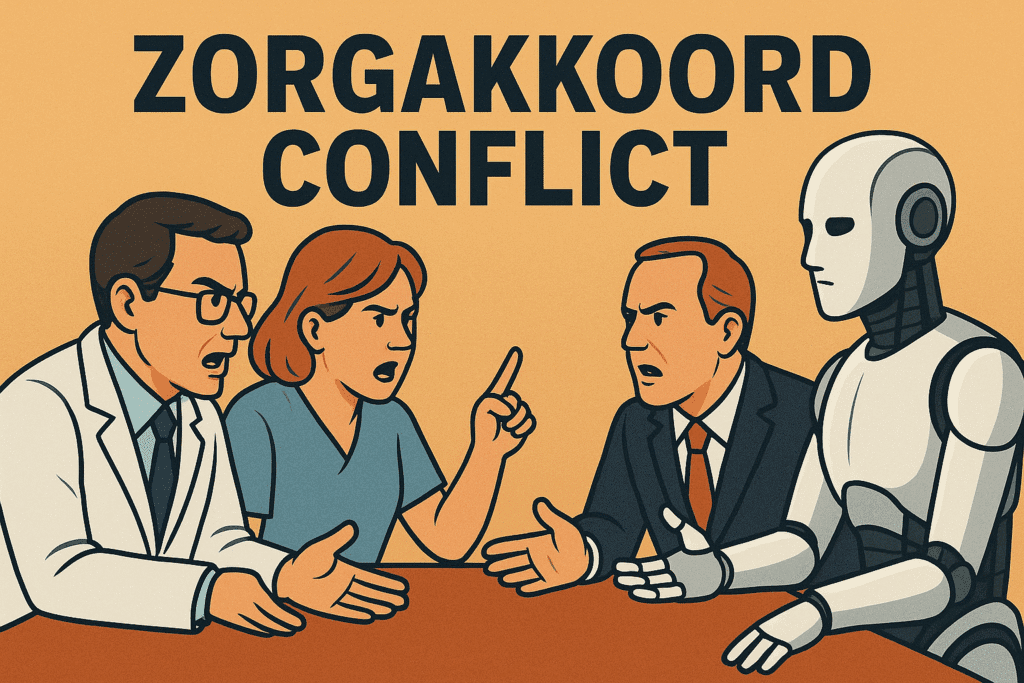 Zorgakkoord in het nauw: conflicten, kosten en de rol van AI