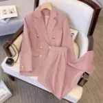 2024 Nieuwe Godinnen Stijl Pak Set Voor Dames – De Koreaanse High-End Must-Have Voor Lente En Herfst