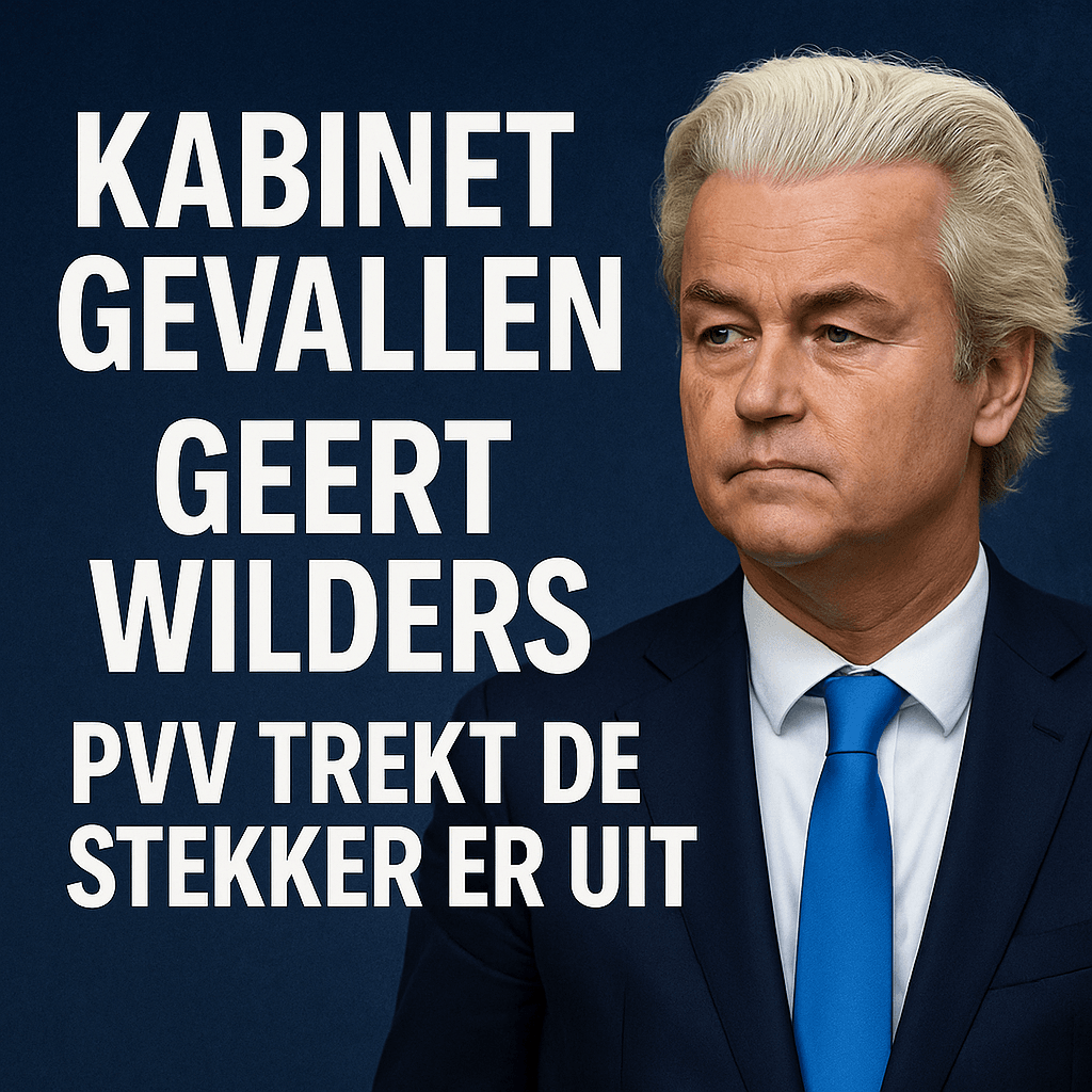 Kabinet Gevallen: Geert Wilders en de PVV Trekken de Stekker Eruit