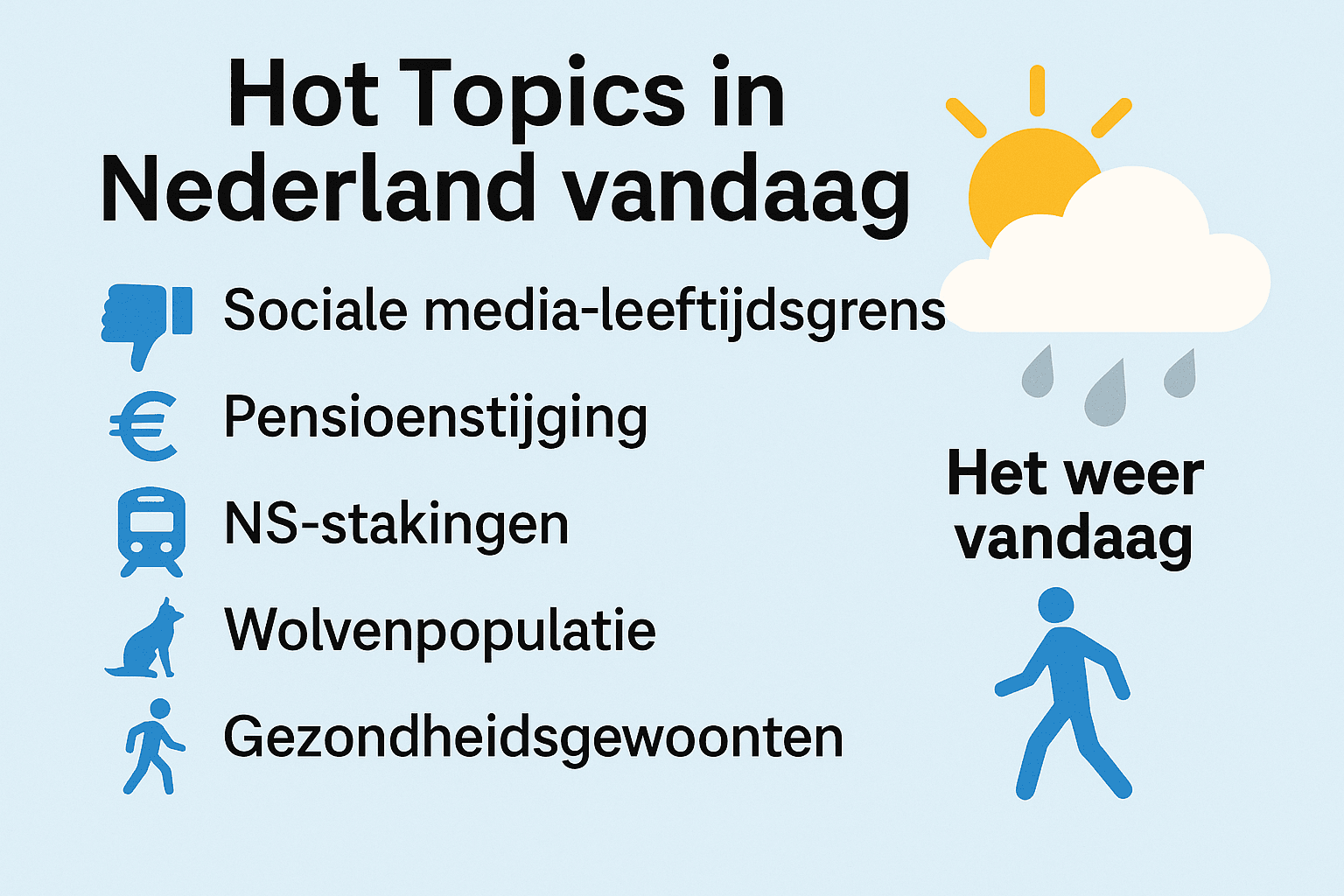 Hot Topics in Nederland vandaag | EpifaanMoment