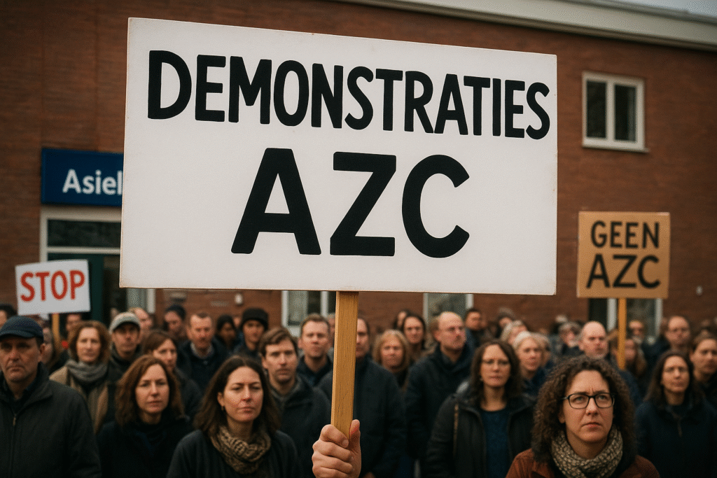 Demonstraties AZC: We moeten ons eraan wennen | Nieuws & Opinie