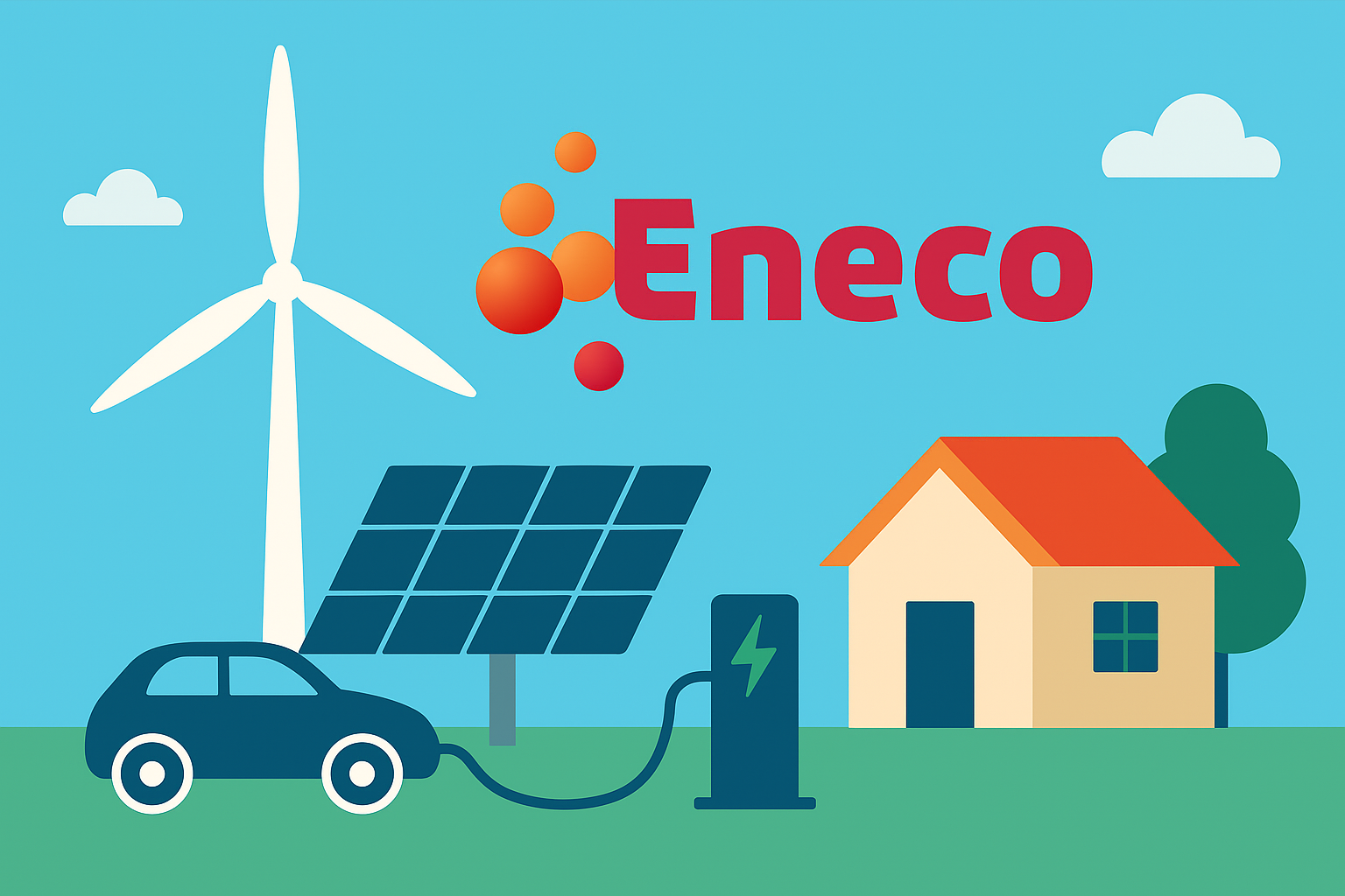 Duurzame energie: Energie leverancier Eneco timmert aan de weg