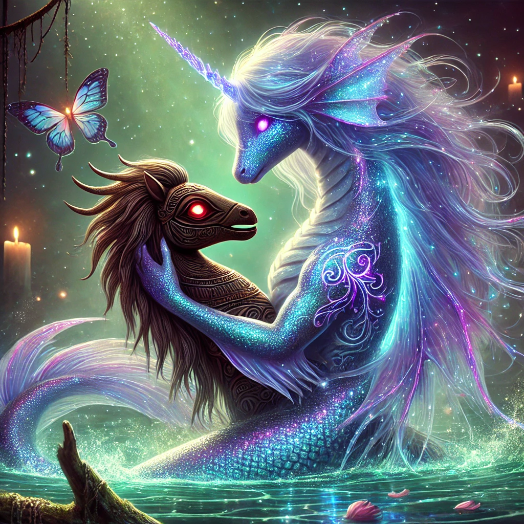 Romantische ontmoetingen tussen Bakru en Merhorse – Een mystieke dans van liefde en ziel